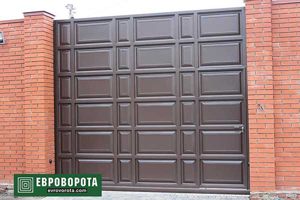 ворота из филенки-16