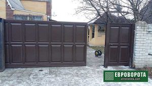 Откатные ворота в Харькове