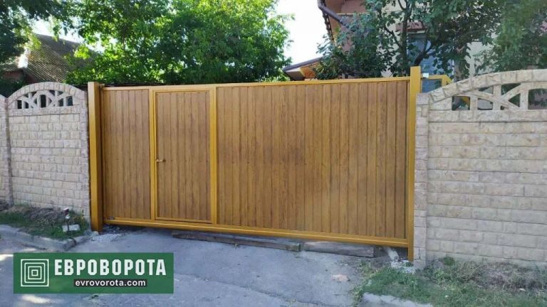 ворота и калитка панель