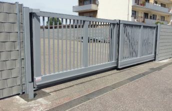 телескопические ворота откатные